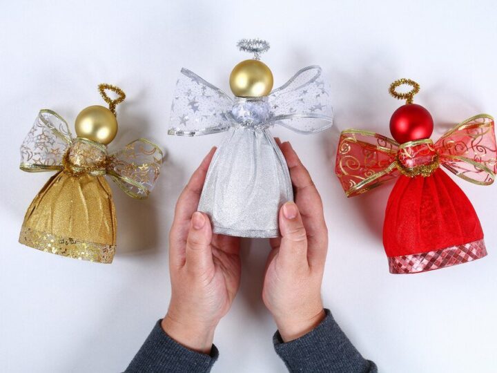 Jak zrobić aniołka z różnych materiałów – proste dekoracje DIY