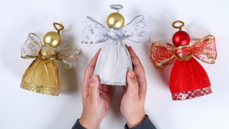 Jak zrobić aniołka z różnych materiałów – proste dekoracje DIY