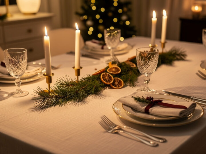 Jak przystroić stół wigilijny – elegancko i świątecznie