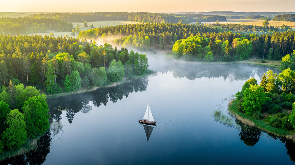Mazurskie jezioro – krzyżówka i hasło