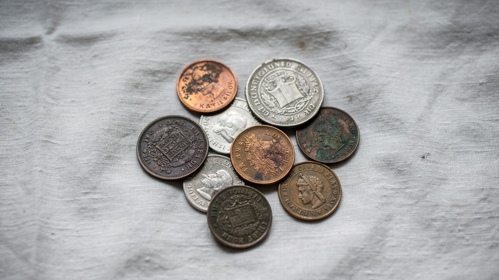 Zaśniedziałe monety – jak wyczyścić je bez uszkodzeń?